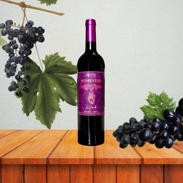 Vino "Momentos Lo Vivido, Malbec 2021"